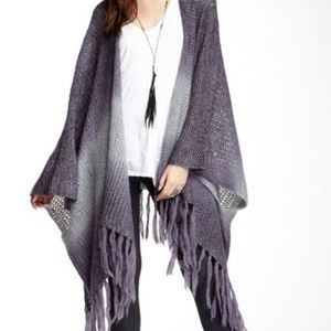 SLOANE ROUGE Anthropologie Open Front Cardigan